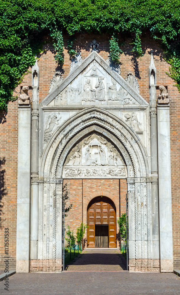 Basilica of San Giovanni Evangelista of Ravenna. Italy.