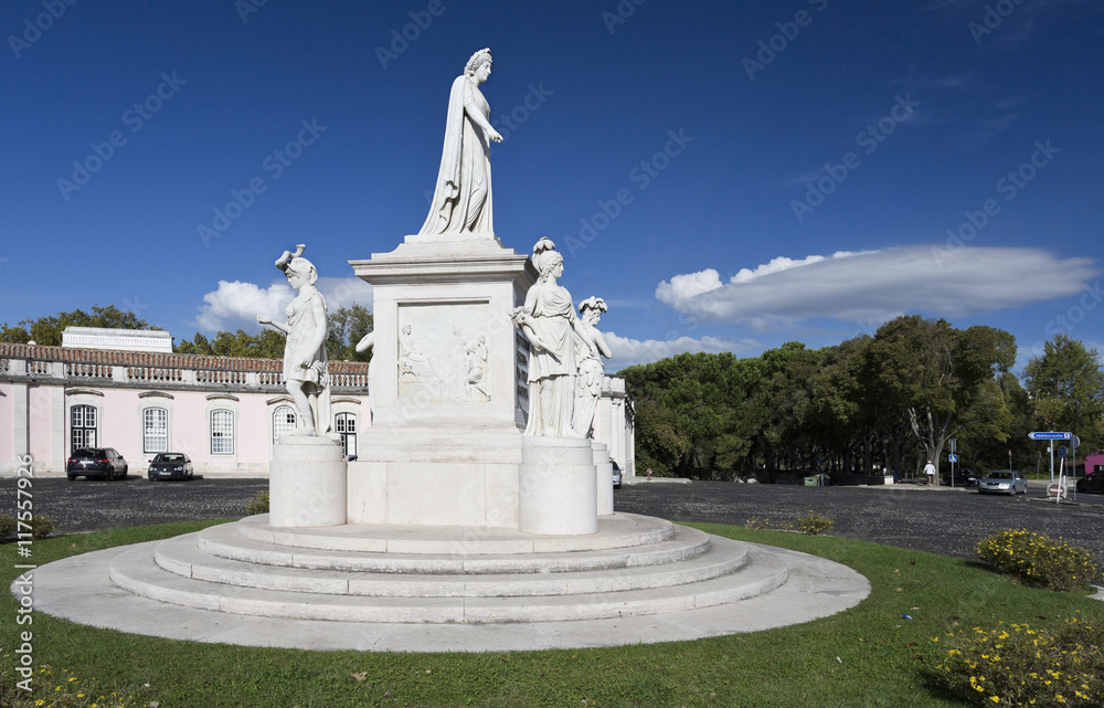 Queluz Queen Maria Statue