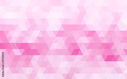 Abstract white pink tone mosaic background