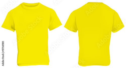 Yellow Shirt Template