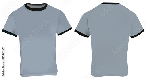 Grey Ringer T-Shirt
