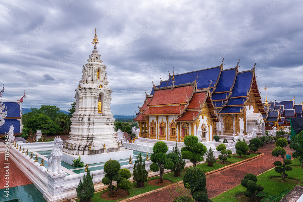 Fototapeta premium Wat Ban Den Temple , Chiangmai province Thailand