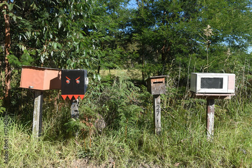 Australian letter boxes photo