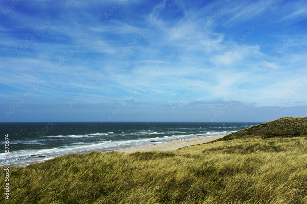 Beach Panorama from Wenningstedt Dunes / Sylt
