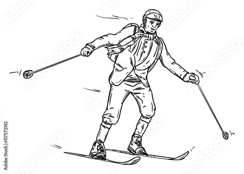 historic skiing