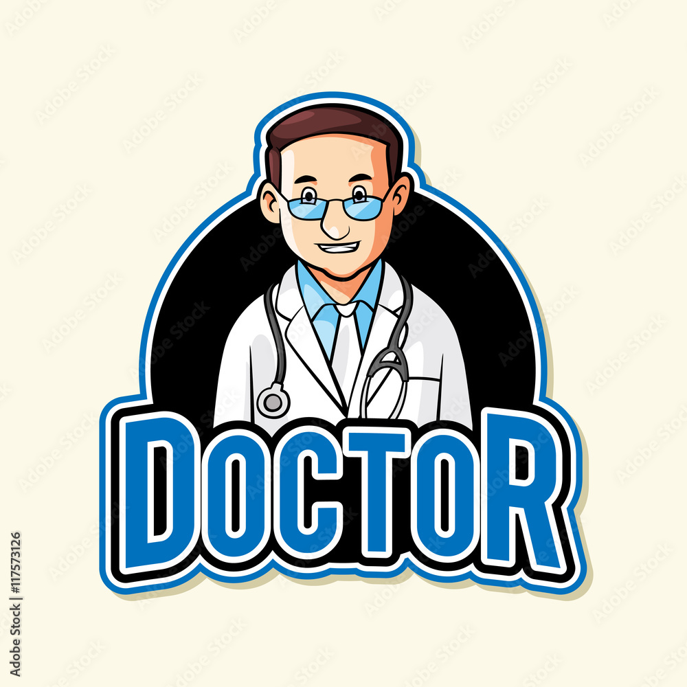 doctor illustration design full colour