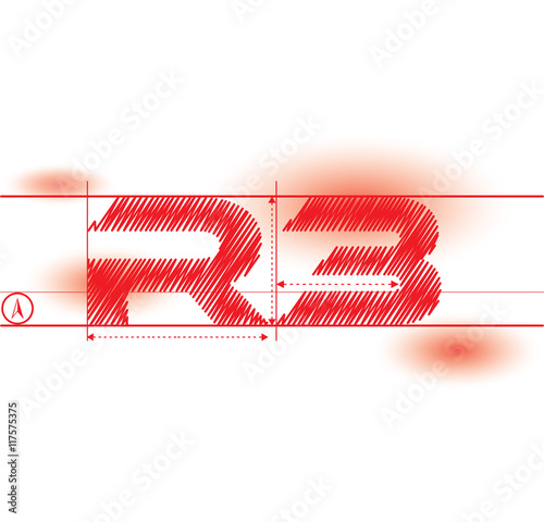 r3 redprint font photo