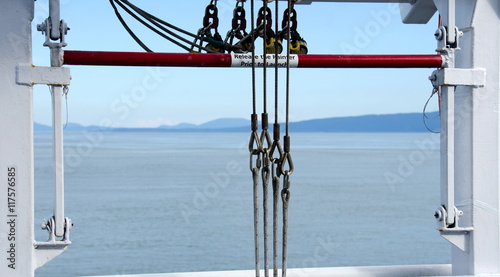 Rigging on a ferry to Victoria, British Columbia - 4