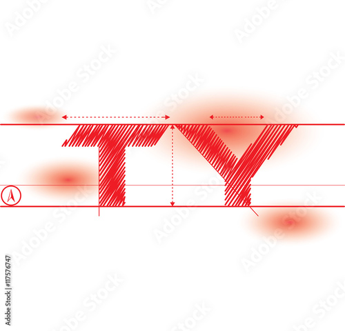 ty redprint font