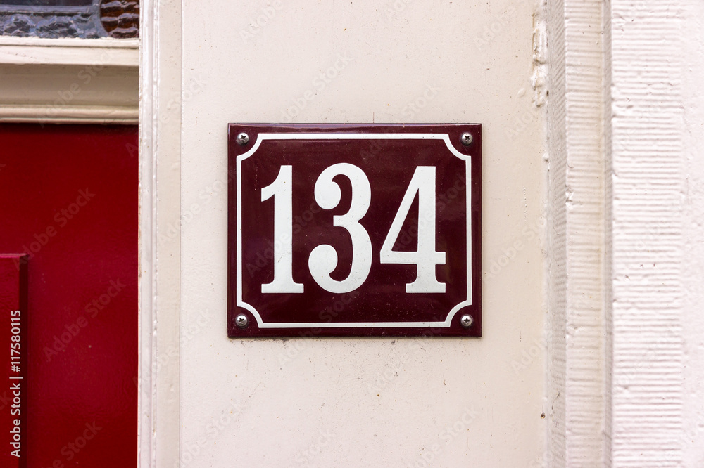 Number 134 Number 134