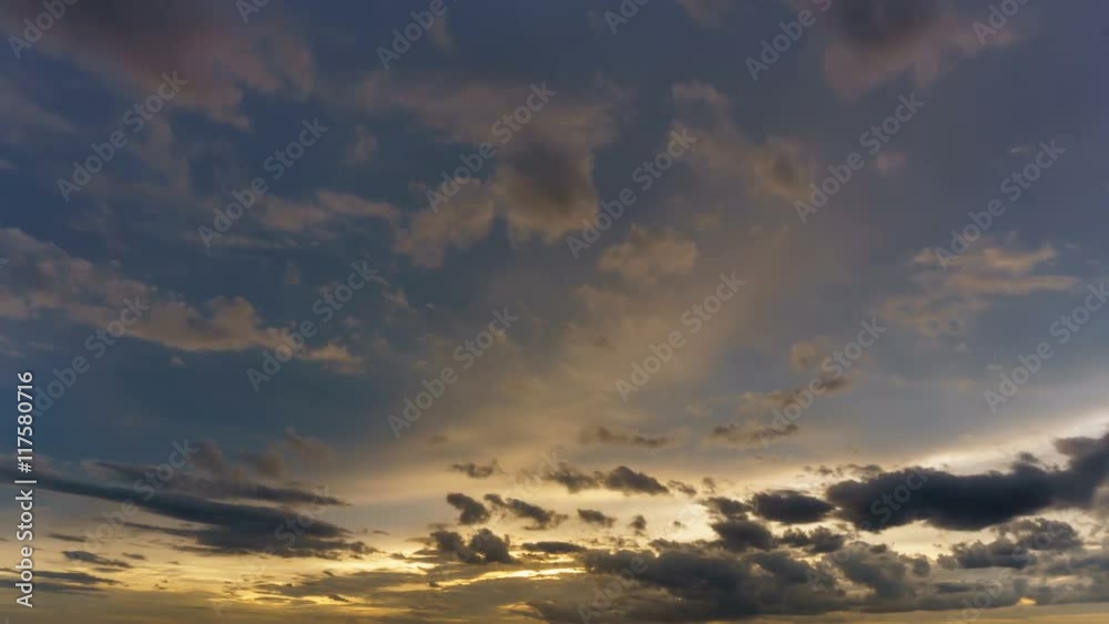 Time lapse of sky with clouds at sunset
Time lapse of sky with clouds at sunset