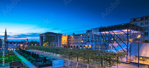 Brussels at night