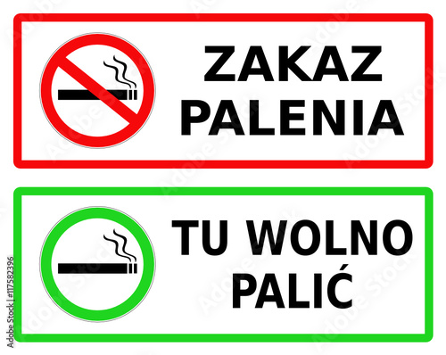zakaz palenia, tu wolno palić
