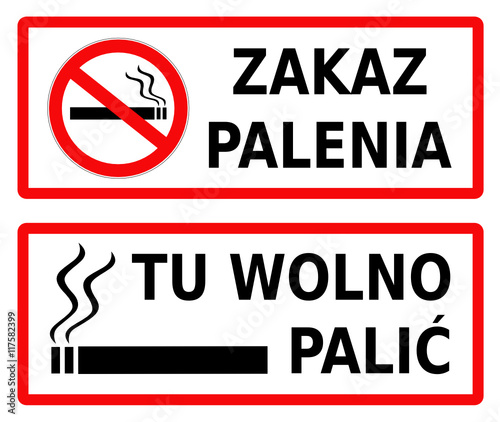 zakaz palenia, tu wolno palić