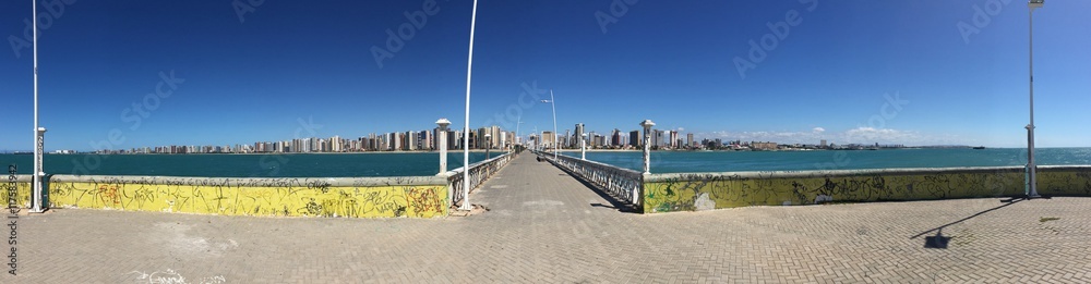 Fortaleza view from the pier Fortaleza view from the pier