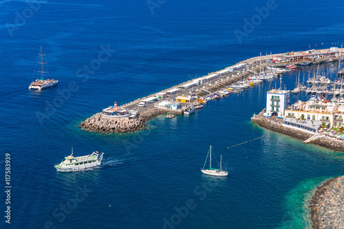 Puerto de Mogan town on the coast of Gran Canaria, Spain © Patryk Kosmider