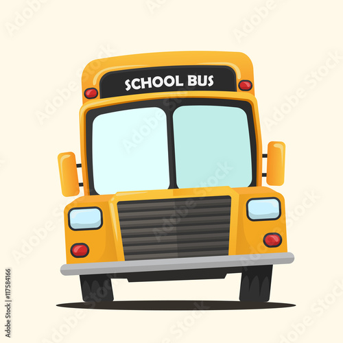 Vector illustration School bus
