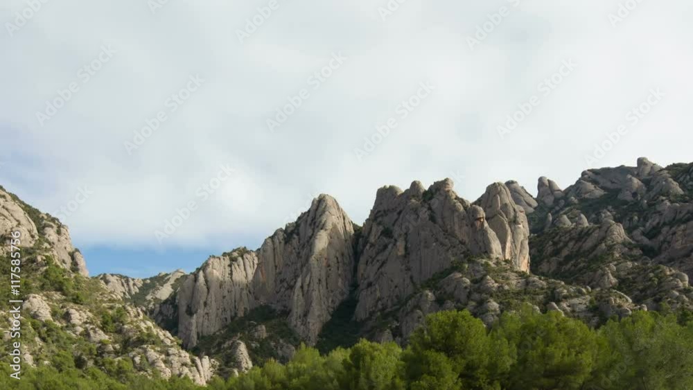 iconic montserrat mountains in barcelona spain iconic montserrat mountains in barcelona spain