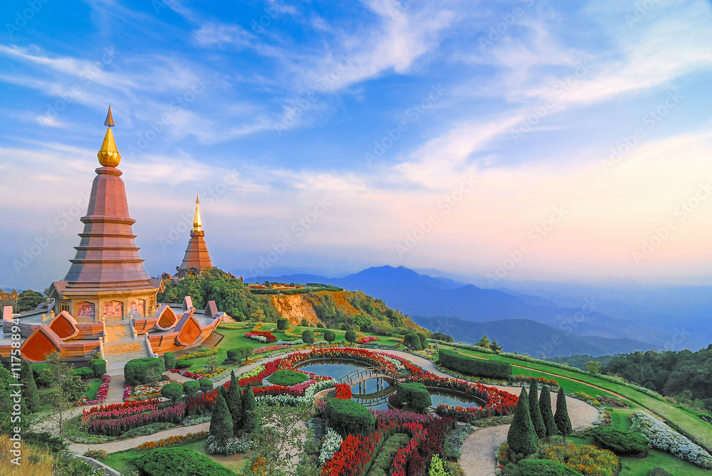 Top ten of landscape view as background usage in Thailand 
