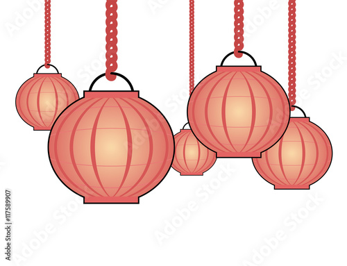 nice oriental lamp illustration