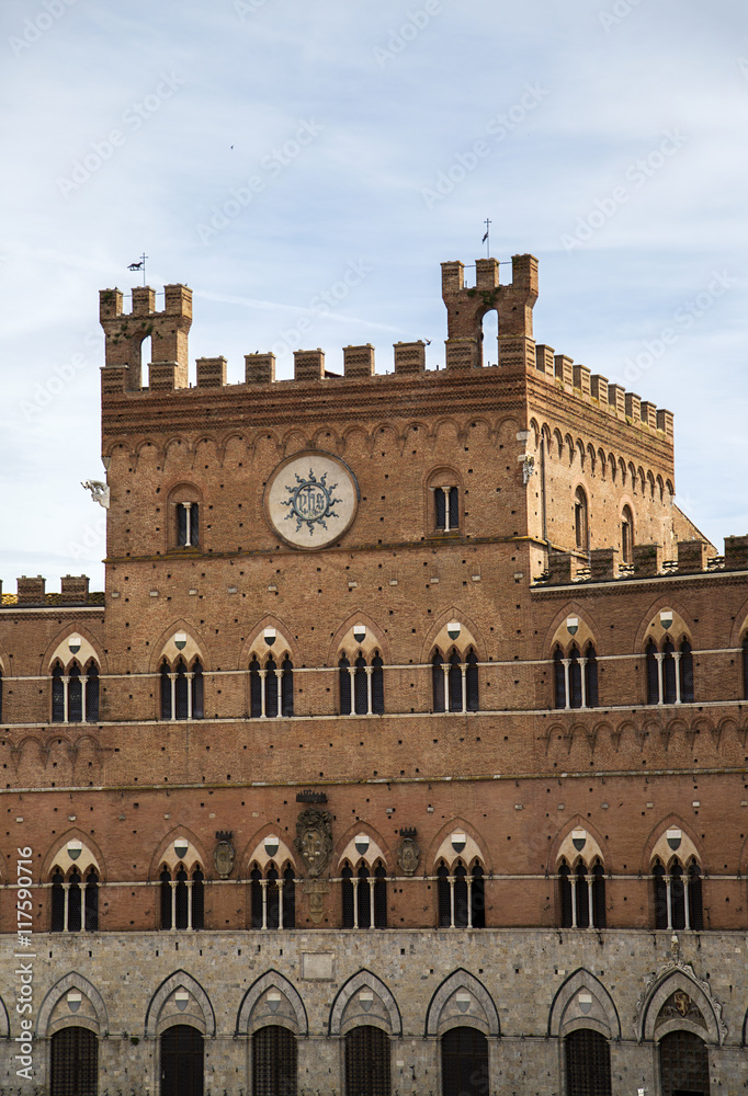 Palazzo Publico in Siena, Italy