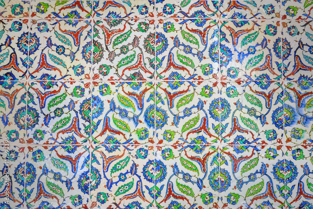 Ceramic Tile from open air public Topkapi Musieum