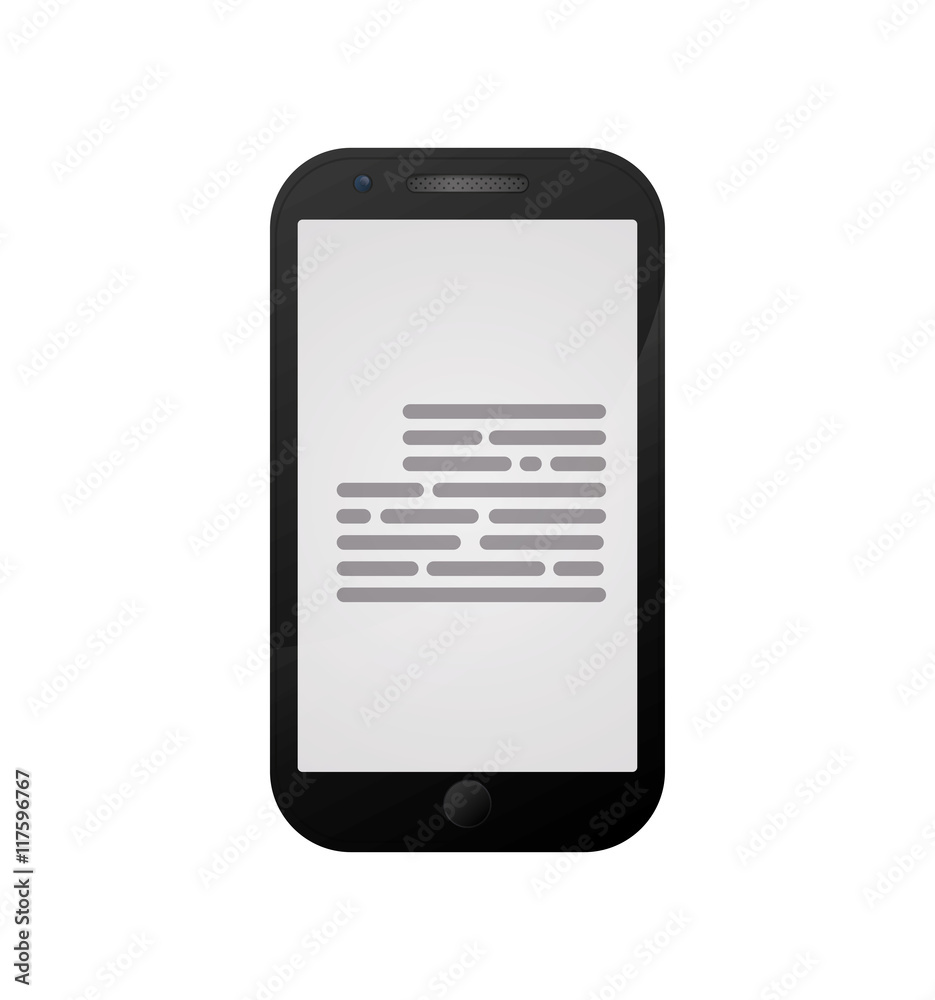 ebook smartphone internet web reading lerning icon. Isolated and flat illustration. Vector graphic ebook smartphone internet web reading lerning icon. Isolated and flat illustration. Vector graphic