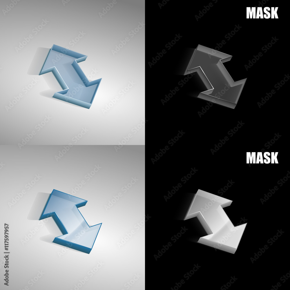 szklana ikona 3D vektor szklana ikona 3D vektor