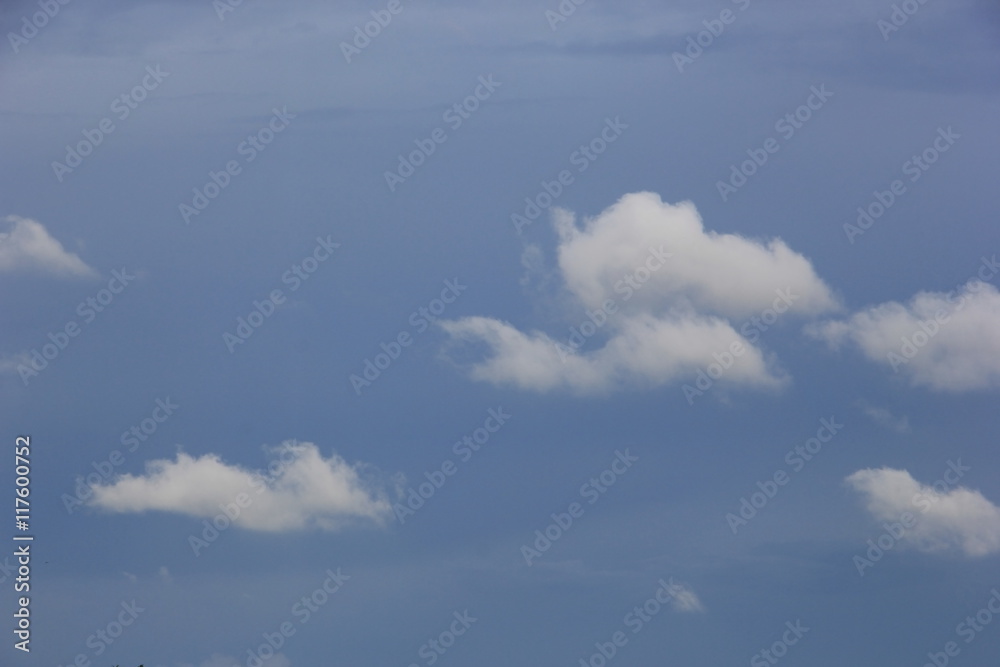 Tiny clouds with blue sky background Tiny clouds with blue sky background