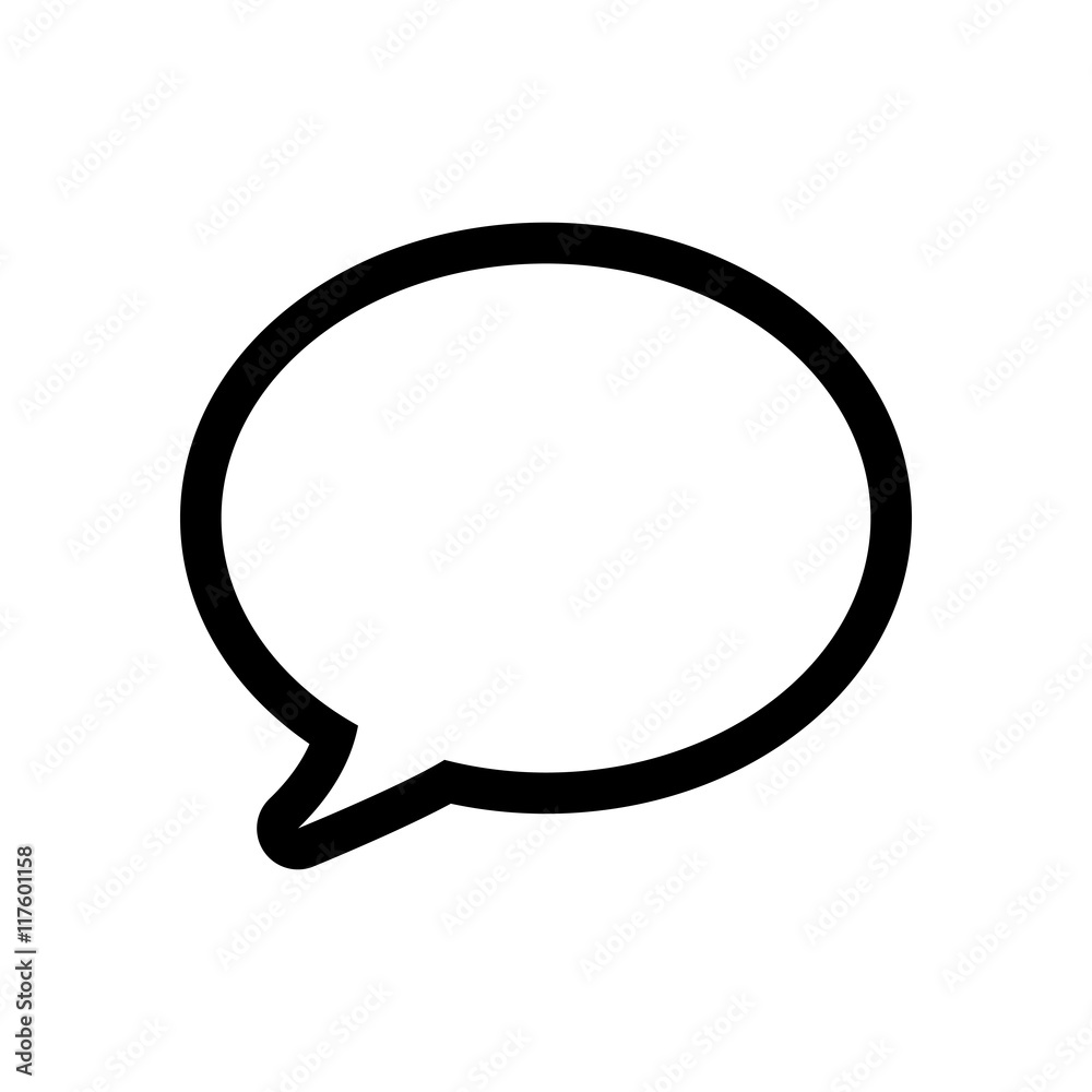 bubble communication message speak icon. Isolated and flat illustration. Vector graphic bubble communication message speak icon. Isolated and flat illustration. Vector graphic