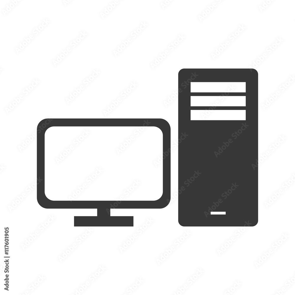 computer gadget device technology icon. Isolated and flat illustration. Vector graphic computer gadget device technology icon. Isolated and flat illustration. Vector graphic