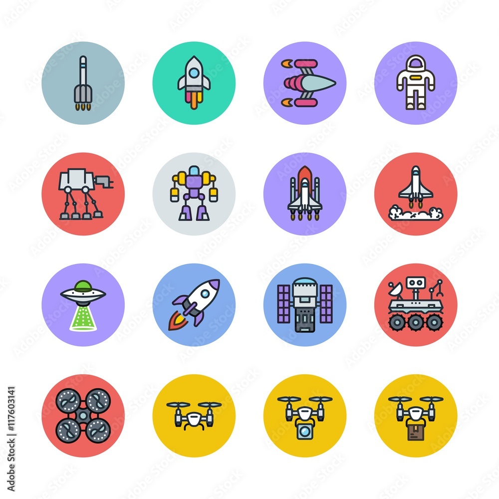 Transport icons Transport icons