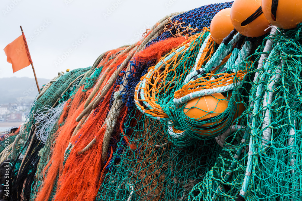 Fishing net / Fishing nets for use as a graphic background