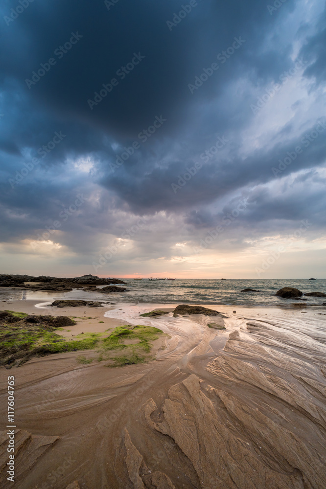 SUnset at Khao Lak beach