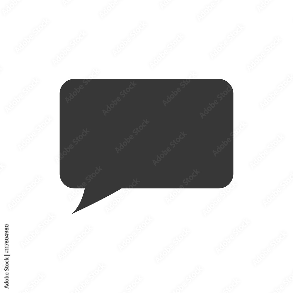 bubble silhouette communication message speak icon. Isolated and flat illustration. Vector graphic bubble silhouette communication message speak icon. Isolated and flat illustration. Vector graphic