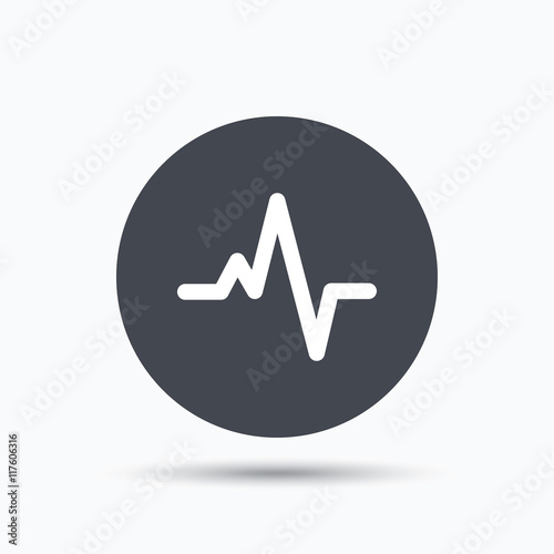 Heartbeat icon. Cardiology symbol. Free Download Heartbeat icon. Cardiology symbol. - GFXLoad