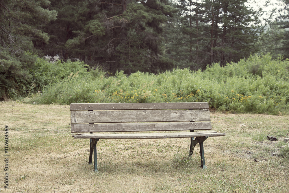 felling lonely or sad at garden ,park