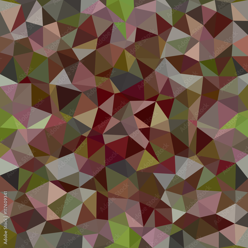 Fototapeta premium Kaleidoscopic low poly triangle style vector mosaic background