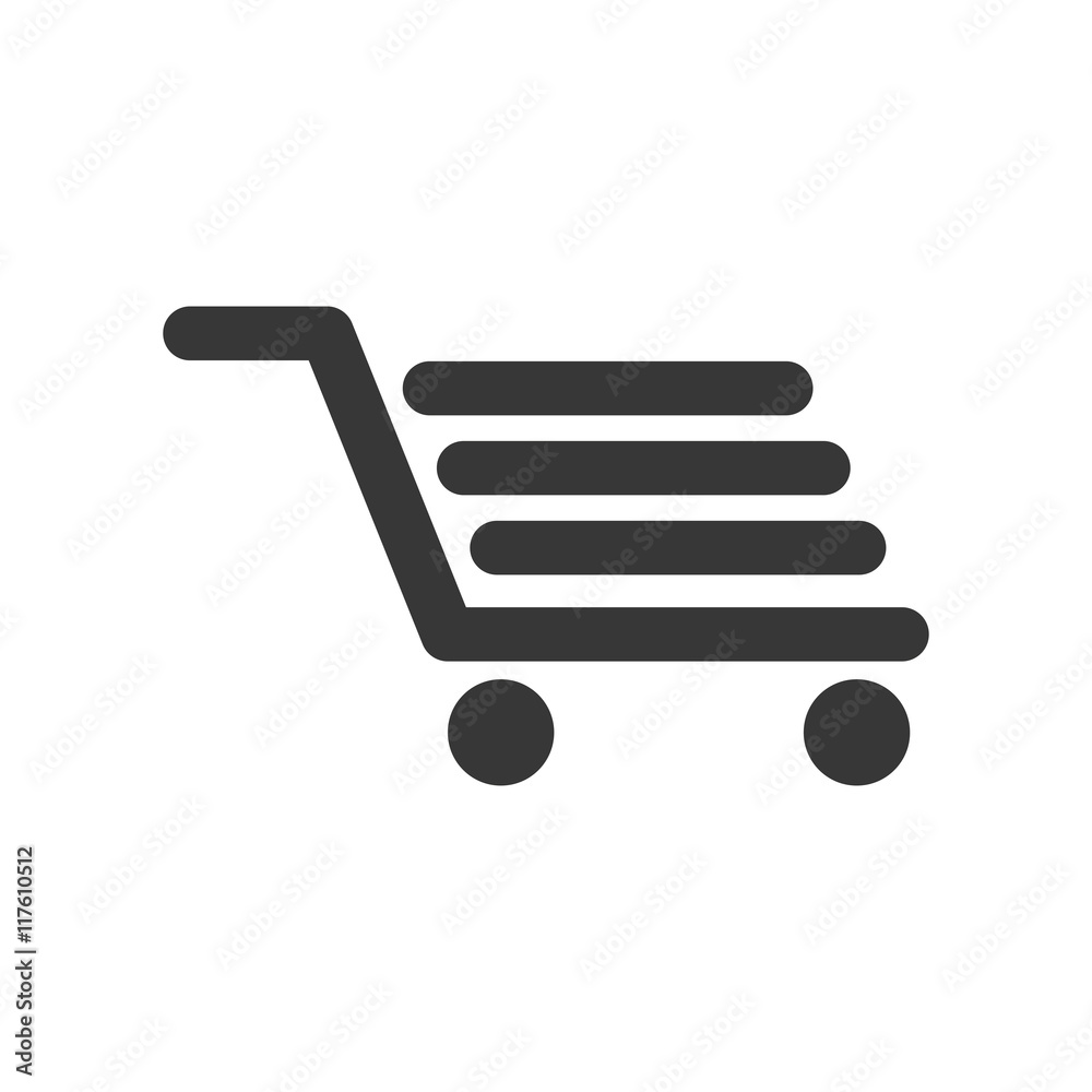 shopping cart market store buy icon. Isolated and flat illustration. Vector graphic shopping cart market store buy icon. Isolated and flat illustration. Vector graphic