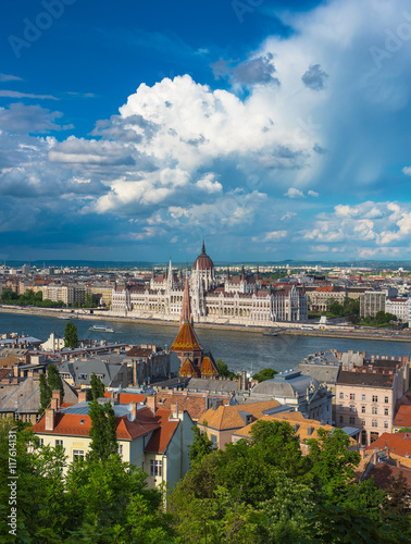View on Budapest, capital of Hungary
