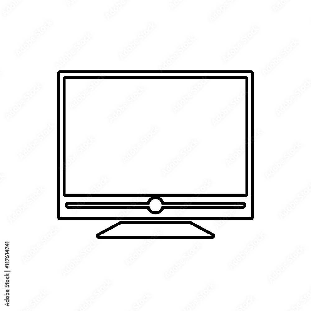 tv television gadget technology icon. Isolated and flat illustration. Vector graphic tv television gadget technology icon. Isolated and flat illustration. Vector graphic
