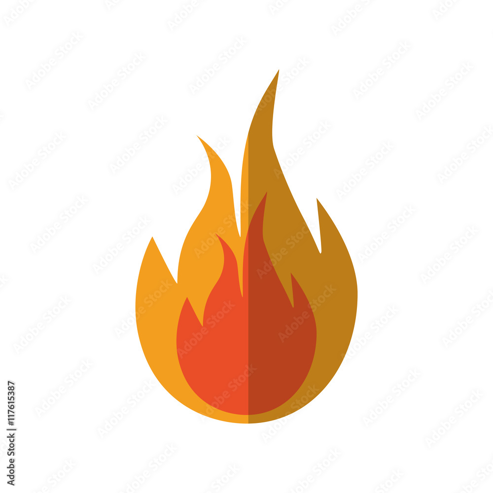 flame fire orange hot icon. Isolated and flat illustration. Vector graphic flame fire orange hot icon. Isolated and flat illustration. Vector graphic