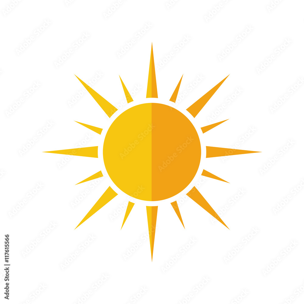 sunny sun abstract sunshine icon. Isolated and flat illustration. Vector graphic sunny sun abstract sunshine icon. Isolated and flat illustration. Vector graphic