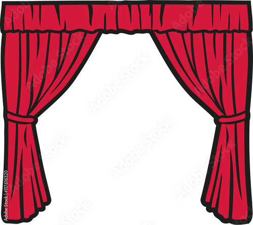 Theater curtain