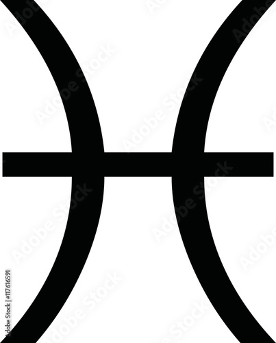 Zodiac sign pisces