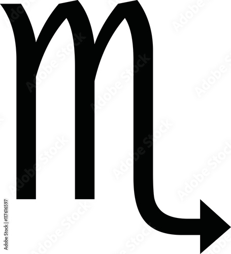 Zodiac sign scorpio