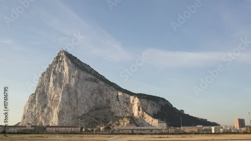 the rock of gibraltar british territory