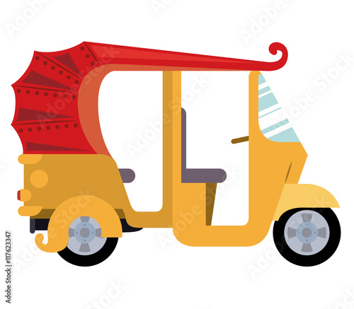 mototaxi isolated icon design, vector illustration  graphic 