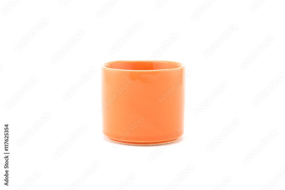 cup on white background cup on white background