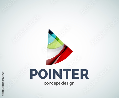 Free Download Arrow pointer logo business branding icon - GFXLoad